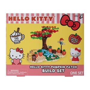 Hello Kitty Pumpkin Patch Build Set 110 Pieces Includes Figure Sanrio Toy